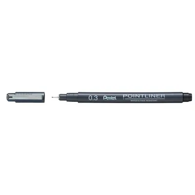 Produktbild von PENTEL Fineliner kalibrierter Marker Pointliner 0.3