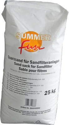Produktbild von Summerfun Quarzsand, 25 kg, 502010392