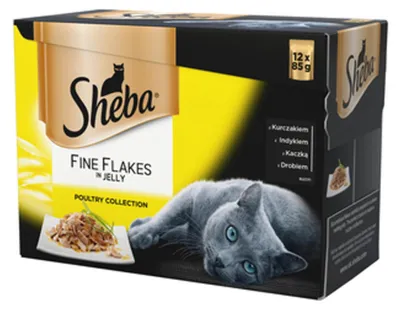 Zdjęcie produktu dla Sheba Del in Jelly Smaki Drobiowe 12x85g