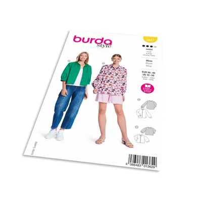 Obrázok produktu pre Strih Burda 5847 - Blúzka, košeľa