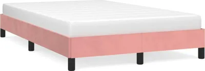 Immagine prodotto di vidaXL Struttura letto rosa 120x200 cm in velluto