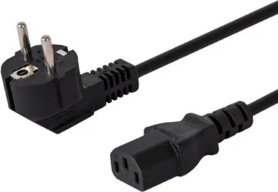 Produktbild von SAVIO CL-146 Schuko IEC C13  3 M Schwarz