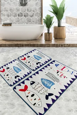 Produktbild von Mijolnir, Le- CHL4934, Bunt, Badematten, 700 gr/m², 100% POLYESTER