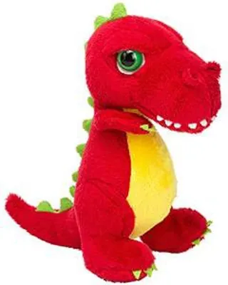 Produktbild von Suki 14372 T-Rex rot 18 cm DINO`Z Dinosaurier Kuscheltier