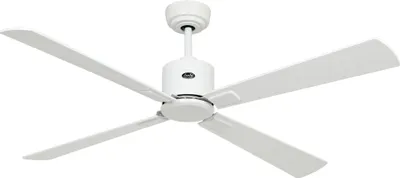 Obrázek produktu pro Energeticky úsporný stropní ventilátor Eco Neo III 132 cm bílý Bílé / světle šedé lopatky s dálkovým ovládáním