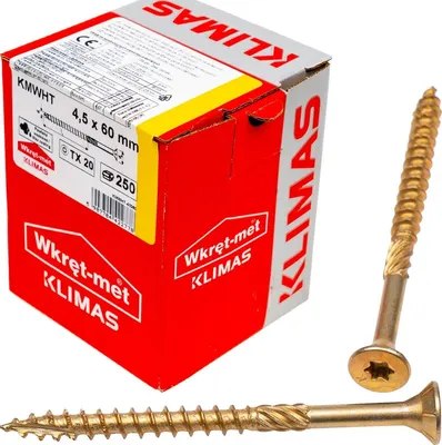 Immagine prodotto di Klimas WKCS KMWHT 4,5x60 Torx 250 pz