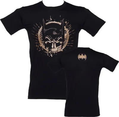 Produktbild von Batman - Gold Skull Mask, T-Shirt