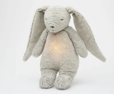 Produktbild von Moonie The Humming Bunny Einschlafhase - Gray | Kuscheltiere
