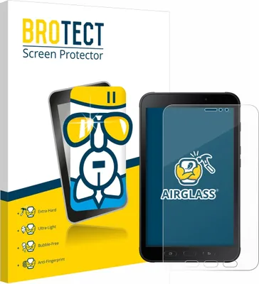 Produktbild von BROTECT Schutzglas für Samsung Galaxy Tab Active 2 Schutzfolie Panzer Folie Glas Display Schutz klar