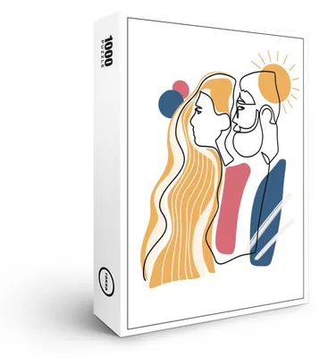 Produktbild von raxxa Premium-Puzzle "Frauenkunst", 1000 Teile