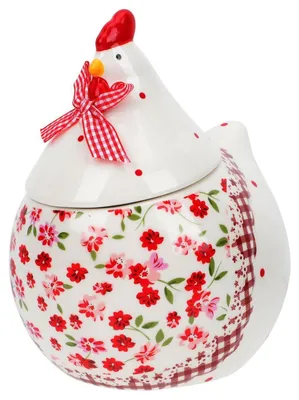 Image de Boîte de rangement en forme de poulet, en céramique, hermétique, idéale pour les fêtes, boîte décorative pour bonbons