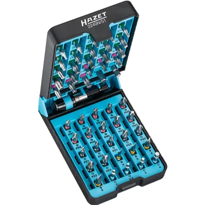 Produktbild von Bit-Satz "BitE"-Box 2240N/51, 1/4", 51-teilig (schwarz, in aufstellbarer "BitE"-Box)