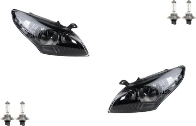 Produktbild von Scheinwerfer passend für Renault Megane III 12-13 mit H7 H7 Satz L R 260609396R 260102212R Johns