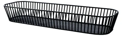 Produktbild von Rechteckiger Stahlkorb 53x16 cm – Metallkorb Aufbewahrung VERLO