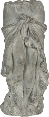 Immagine prodotto di Vaso da fiori Clayre & Eef 13x13x29 cm Pietra grigia