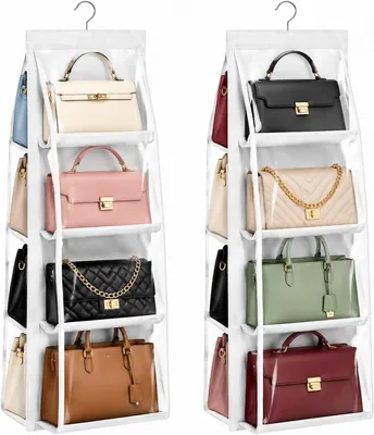 Productafbeelding van Handtassen-organizers - Set van 2 - Hangend - Opbergtas en kast