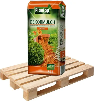 Produktbild von Plantop Dekor Mulch orange 20 x 50 L