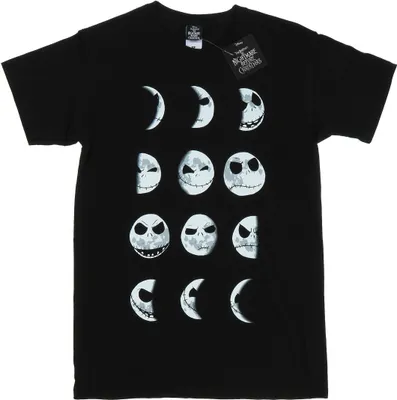 Produktbild von Disney - "Nightmare Before Christmas" T-Shirt für Herren BI43747 (3XL) (Schwarz)