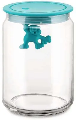 Immagine prodotto di Barattolo in vetro Alessi Gianni blu