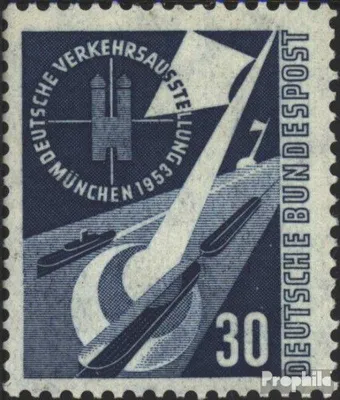 Produktbild von Briefmarken BRD (BR.Deutschland) 1953 Mi 170 postfrisch Deutsche Verkehrsausstellung