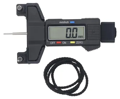 Riemspannungsmesser für 2GT Riemen, 0-25,4 mm, ABS, 3D-Drucker