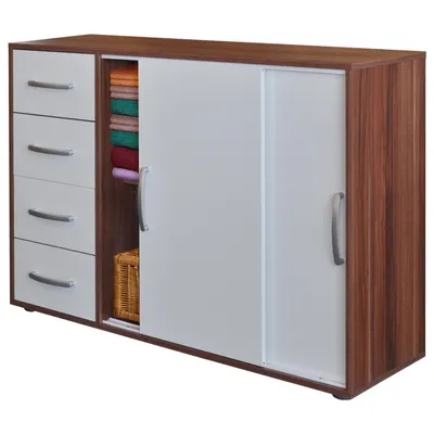 Obrázek produktu pro Idea Prádelník 61503 ořech/bílá