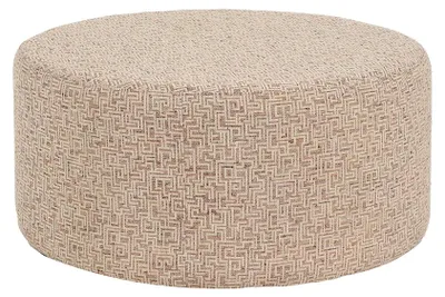 Immagine prodotto di Pomax Delilah, poggiapiedi, rosa, diametro 80 x altezza 35 cm