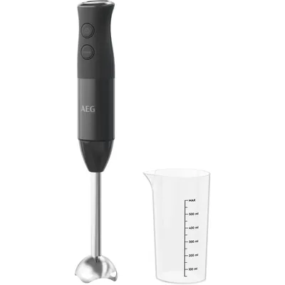 Immagine prodotto di Frullatore a mano AEG HB4-1-4GG, corpo in plastica, 600 watt, contenitore da 0,6 litri, 2 velocità