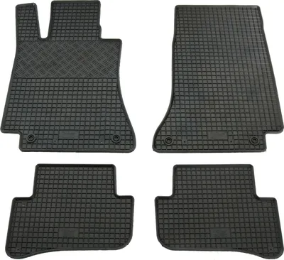 Produktbild von Rigum Gummi Fußmatten Set für Mercedes C-Klasse W205 / S205, Bj. 2/2014-
