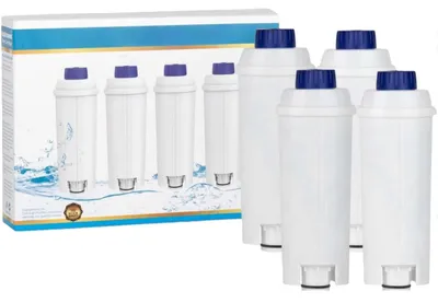 Immagine prodotto di Filtri per macchina per caffè espresso DeLonghi DLSC002. Set di 4 filtri di ricambio per l'acqua