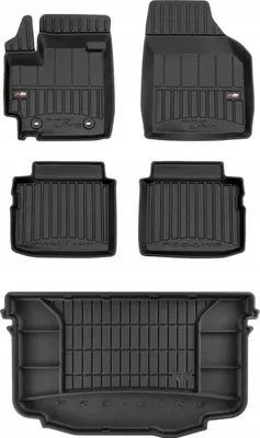 Image de Lot de 3 tapis en caoutchouc 3D pour Suzuki Celerio HB à partir de 2014-