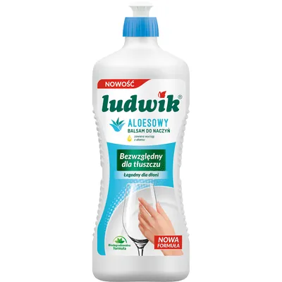 Zdjęcie produktu dla Ludwik balsam do mycia naczyń 900g - aloesowy