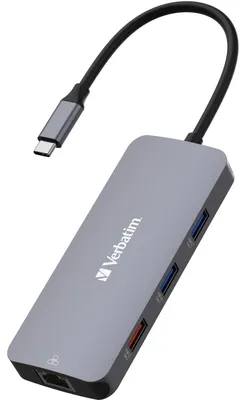 Immagine prodotto di Verbatim USB-C Pro Multiport Hub 9 Port CMH-09