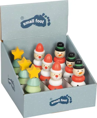 Image de Petit pied - Tour à empiler Noël et hiver, 9 pièces