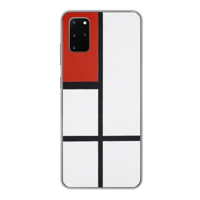 Produktbild von MuchoWow® Handyhülle Schutzhülle Hülle für Samsung Galaxy S20 Plus Komposition - Piet Mondrian Silikon Softcase Handy Hülle - Hartschale