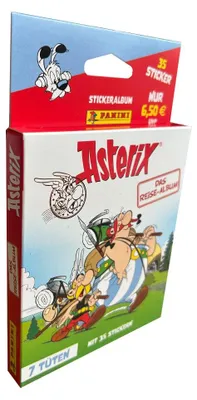 Zdjęcie produktu dla Asterix - Album podróżny - Naklejki kolekcjonerskie - 1 blister