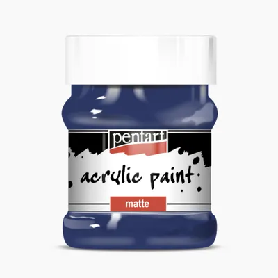 Immagine prodotto di PENTART Colore acrilico opaco, 230 ml, blu scuro