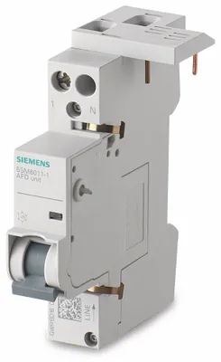 Produktbild von Siemens AFD-BLOCK 1-16A 2POL 230V 1TE+1TE - Mehrfarbig - 101 g