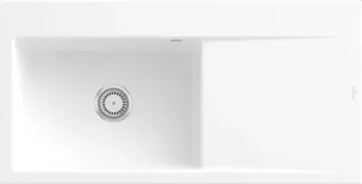 Produktbild von Villeroy & Boch Keramikspüle 336201RW, Subway Style 60 Einbauspüle - inkl.