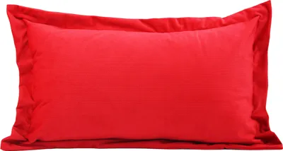 Produktbild von 2-Set SAMT KISSENBEZUG mit Stehsaum 40x60cm ROT Kissenhülle Dekokissenbezug Sofakissen Zierkissen Velours