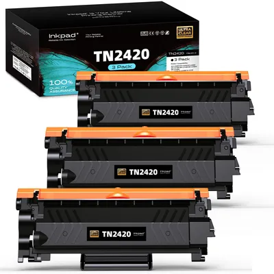 Tonerkartusche TN2420 für Brother, 3er-Pack Schwarz
