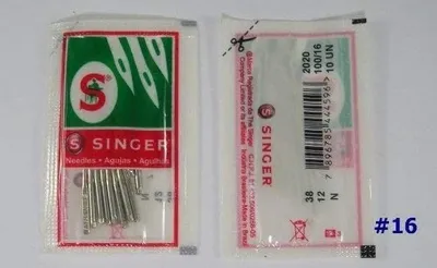 Produktbild von Singer Nähmaschinennadeln Nähnadeln Größe 2020 100/16, 10 Stück
