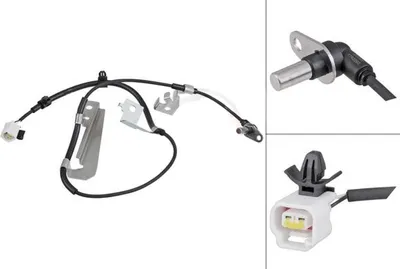 Produktbild von A.B.S. ABS Sensor Raddrehzahl Rechts für ISUZU N-Serie 31980