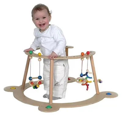 Image de Studio d'activités pour bébé en bois