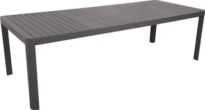 Produktbild von Gartentisch ELLEN - Aluminium, Anthrazit , 255x100x75cm | Ausziehtisch Esstisch Wetterfest Outdoor Tisch