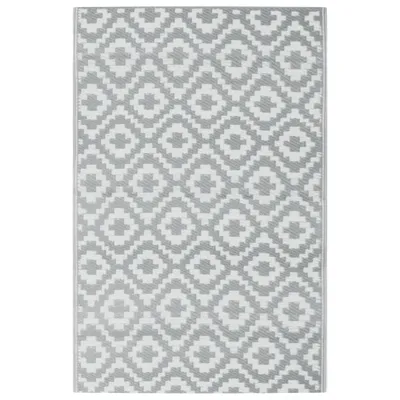 Image de vidaXL Tapis d'extérieur ARAKIL Gris 190x290 cm PP