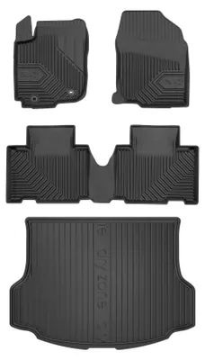 Immagine prodotto di Tappetini 3D TPE + baule DryZone per Toyota RAV4 IV 2013-2019 5 pezzi