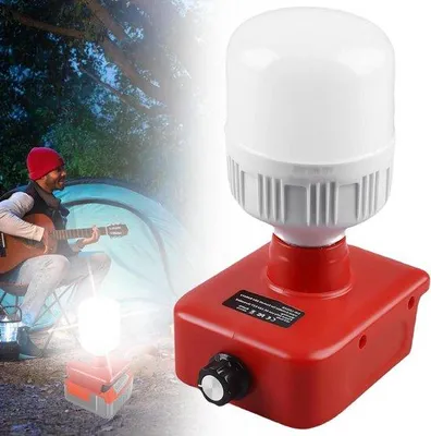 Image de Lampe de chantier sans fil 18 V, 12 W, E27, 1 300 lm, LED