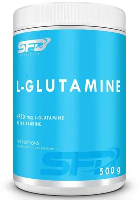Produktbild von SFD Nutrition Glutamine 500 g – L-Glutamin mit Taurin