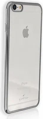 Produktbild von DrachenLeder Hallsen Handyhülle iPhone 6 Plus 6S Plus silber Kunststoff OMG101W